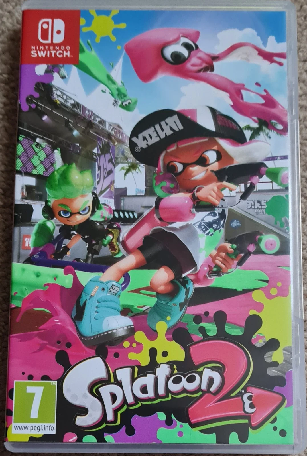 Nintendo Switch splatoon 2