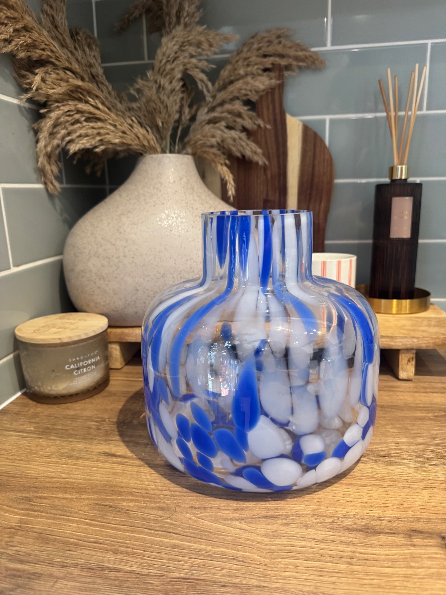 Gorgeous chunky confetti vase