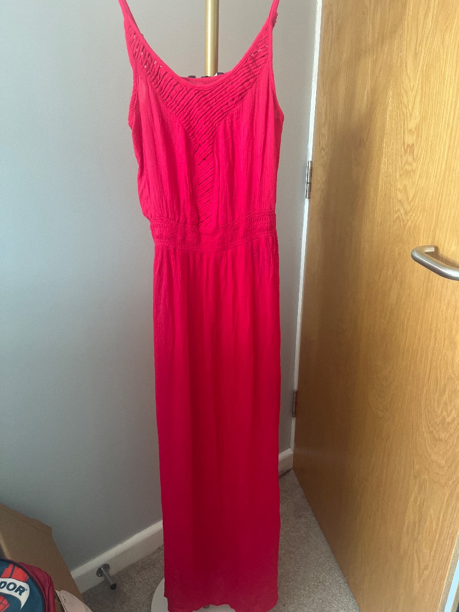 M&S collection size 8 uk pink beachwear dress