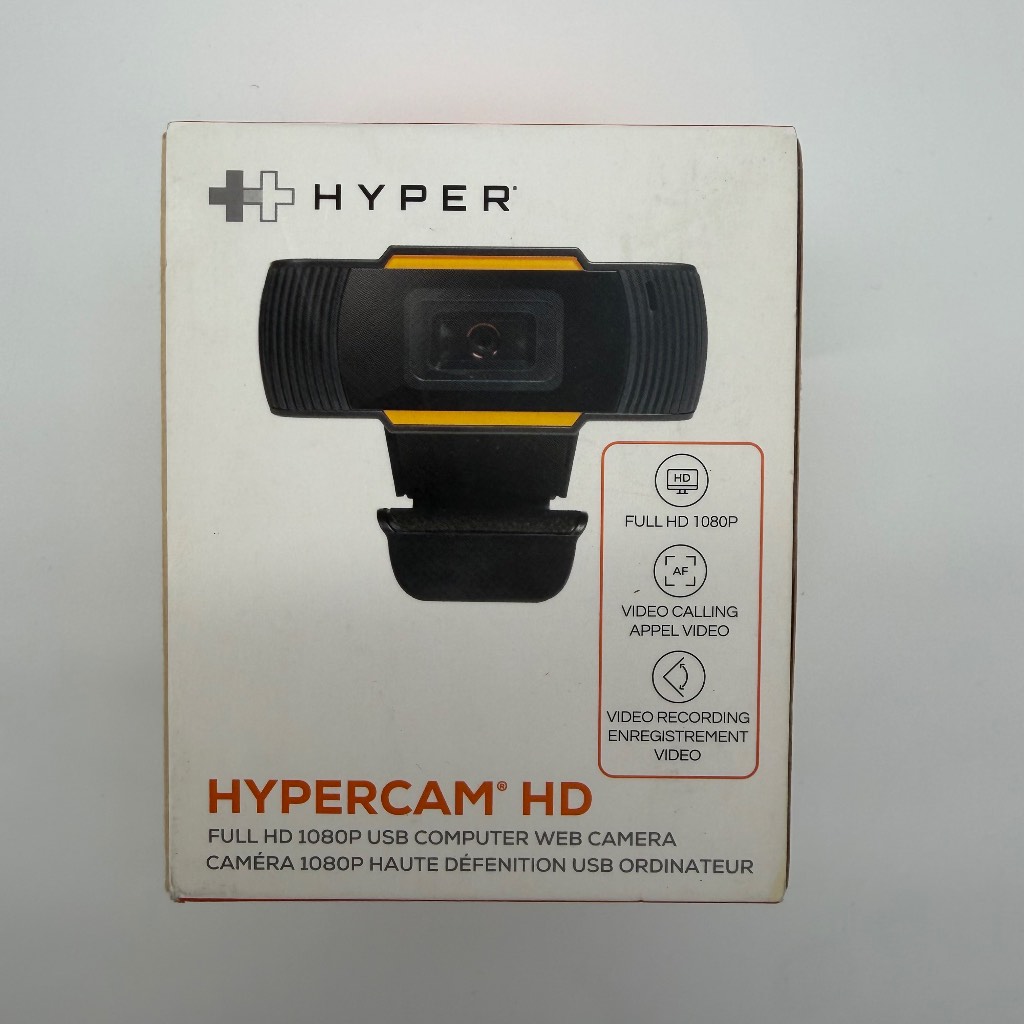 USB Webcam Full HD 1080p w/ Mic & Auto Focus –Streaming Camera for PC Mac Laptop