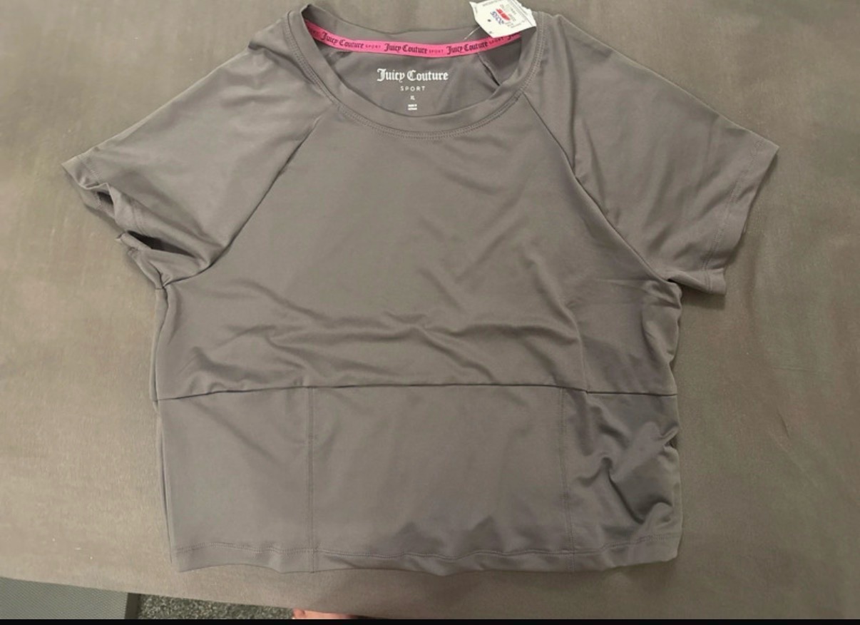 New Juicy couture sport women’s gym top size XL