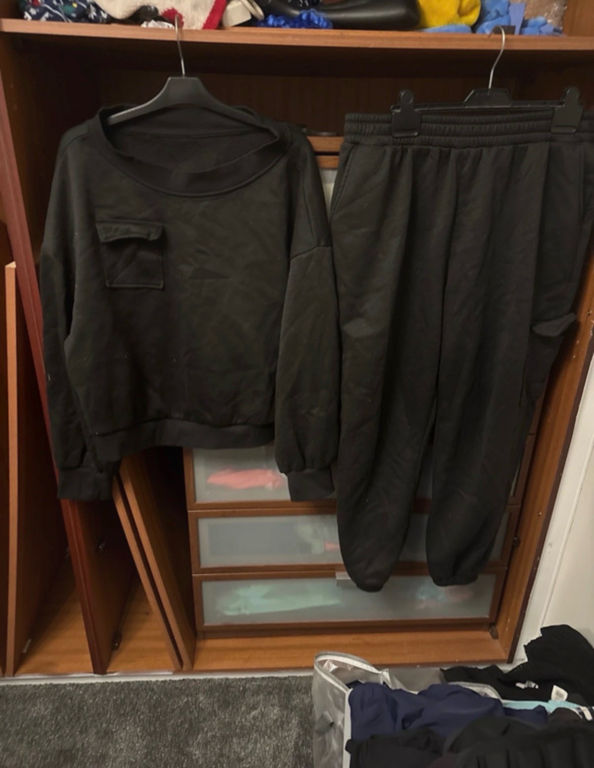 Shein curve tracksuit jumper and trousers size 3XL