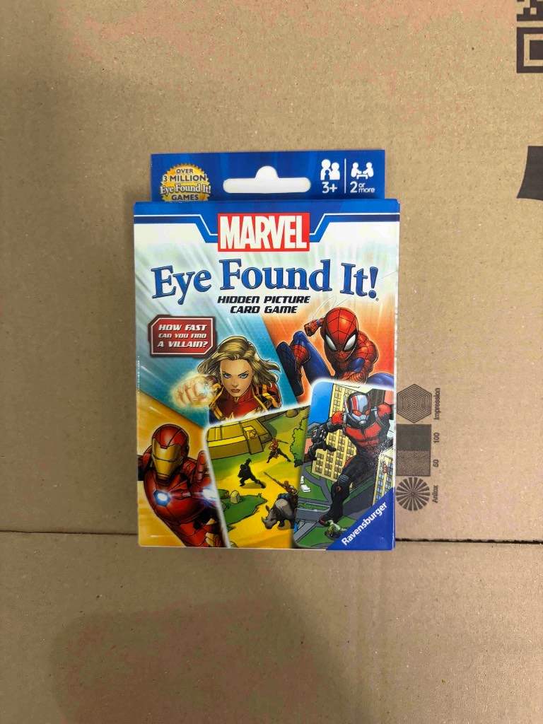 Marvel eye found it card game