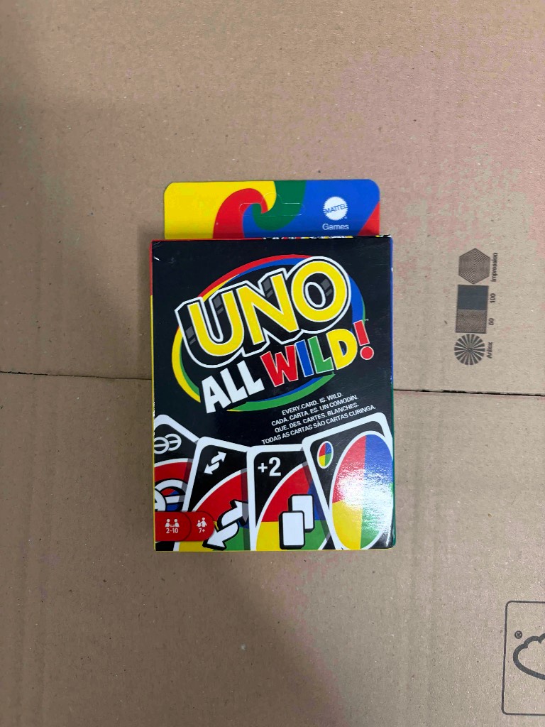 Uno All Wild Card Game
