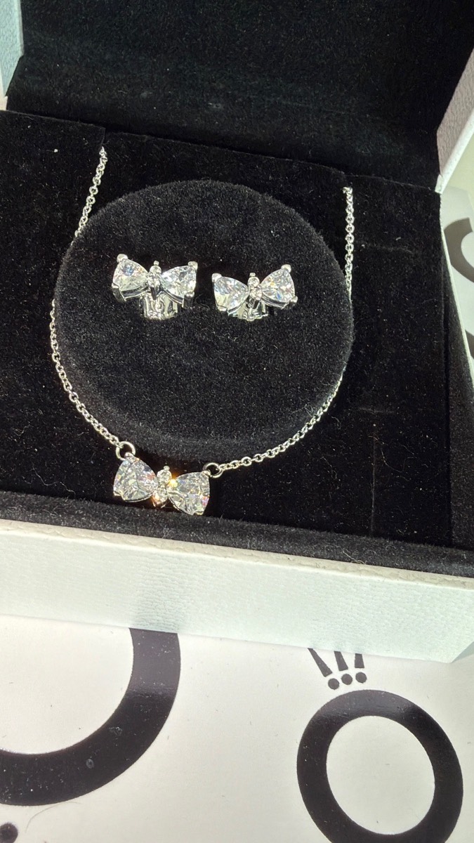 Pandora silver pendant necklace set