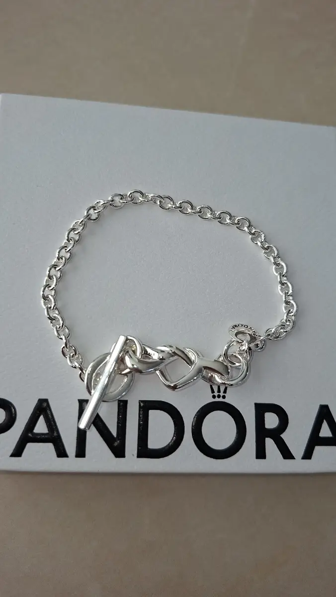 Pandora knot chain link bracelet 21cm
