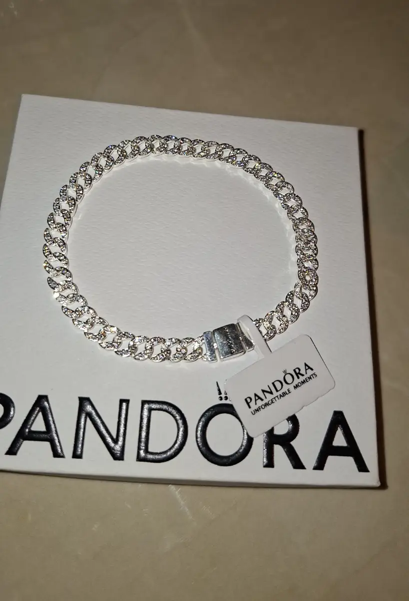 Pandora timeless cuban bracelet size 18cm