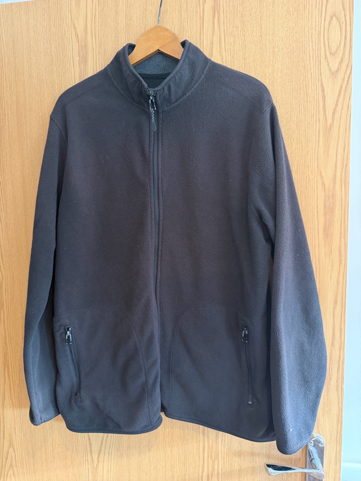 Mens black fleece jacket