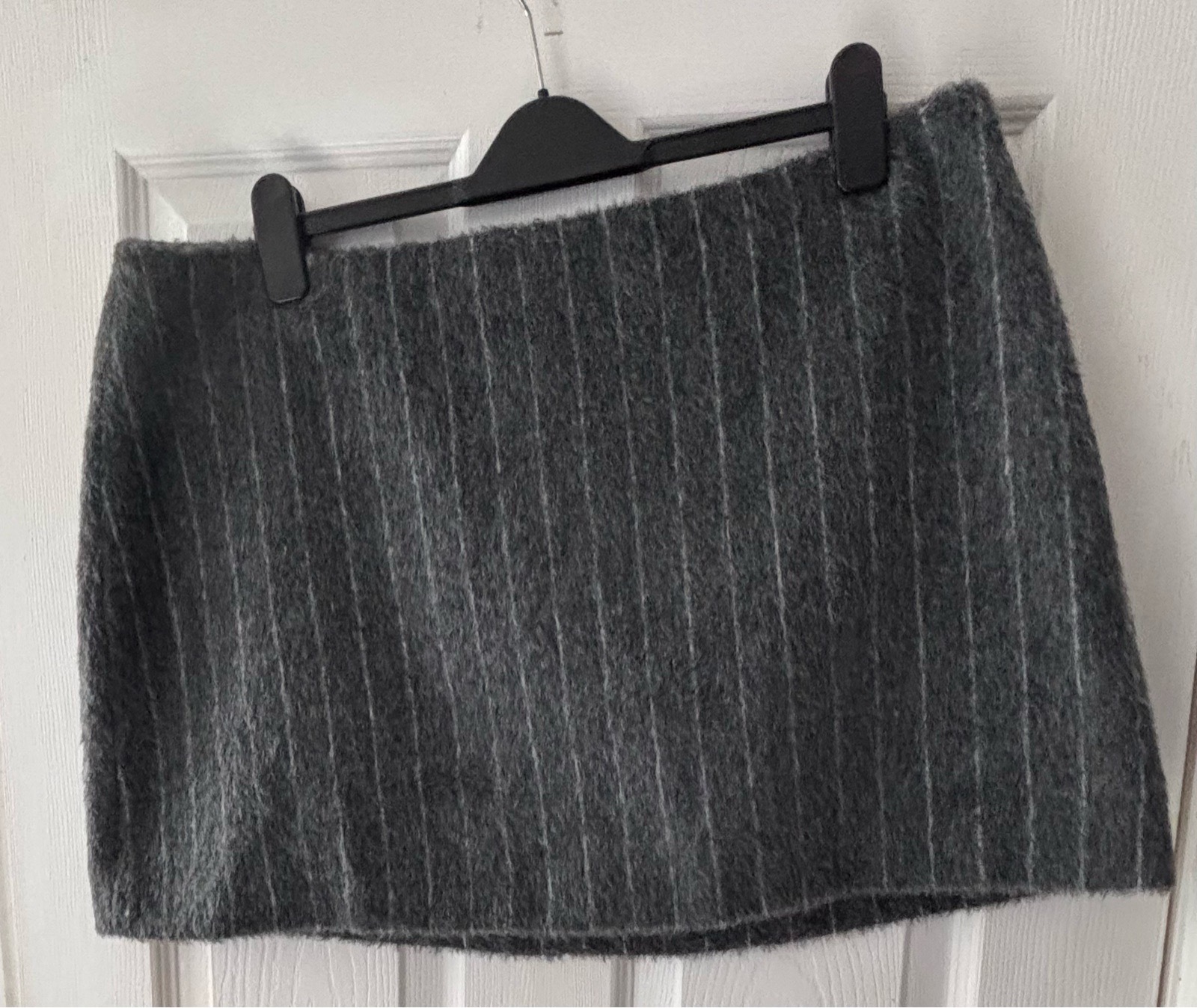 M&S Grey stripe Skirt