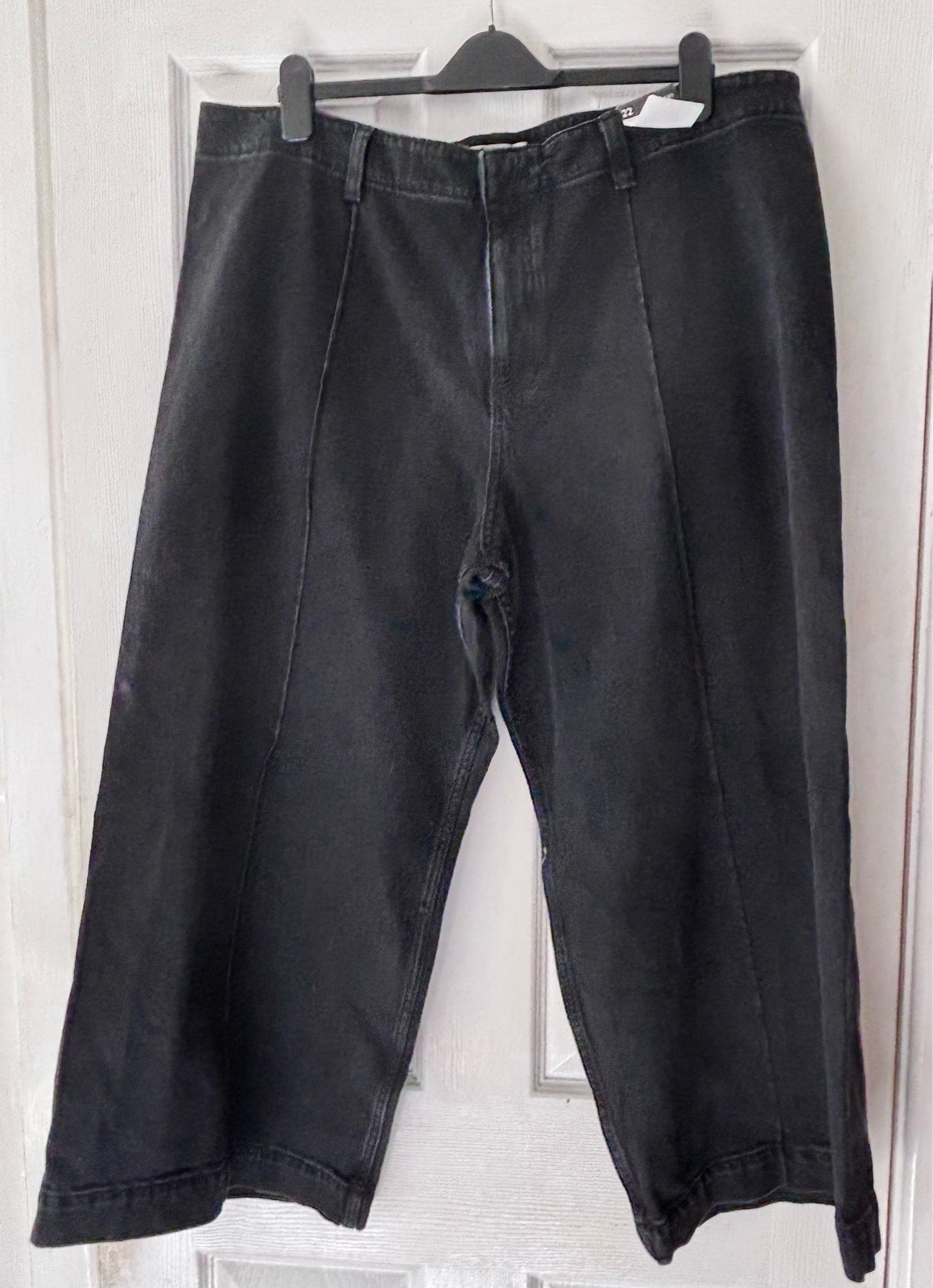 M&S Black Wide leg jeans