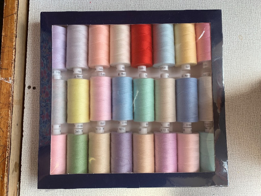 Coats Moon large thread boxes 24 x 1000yds