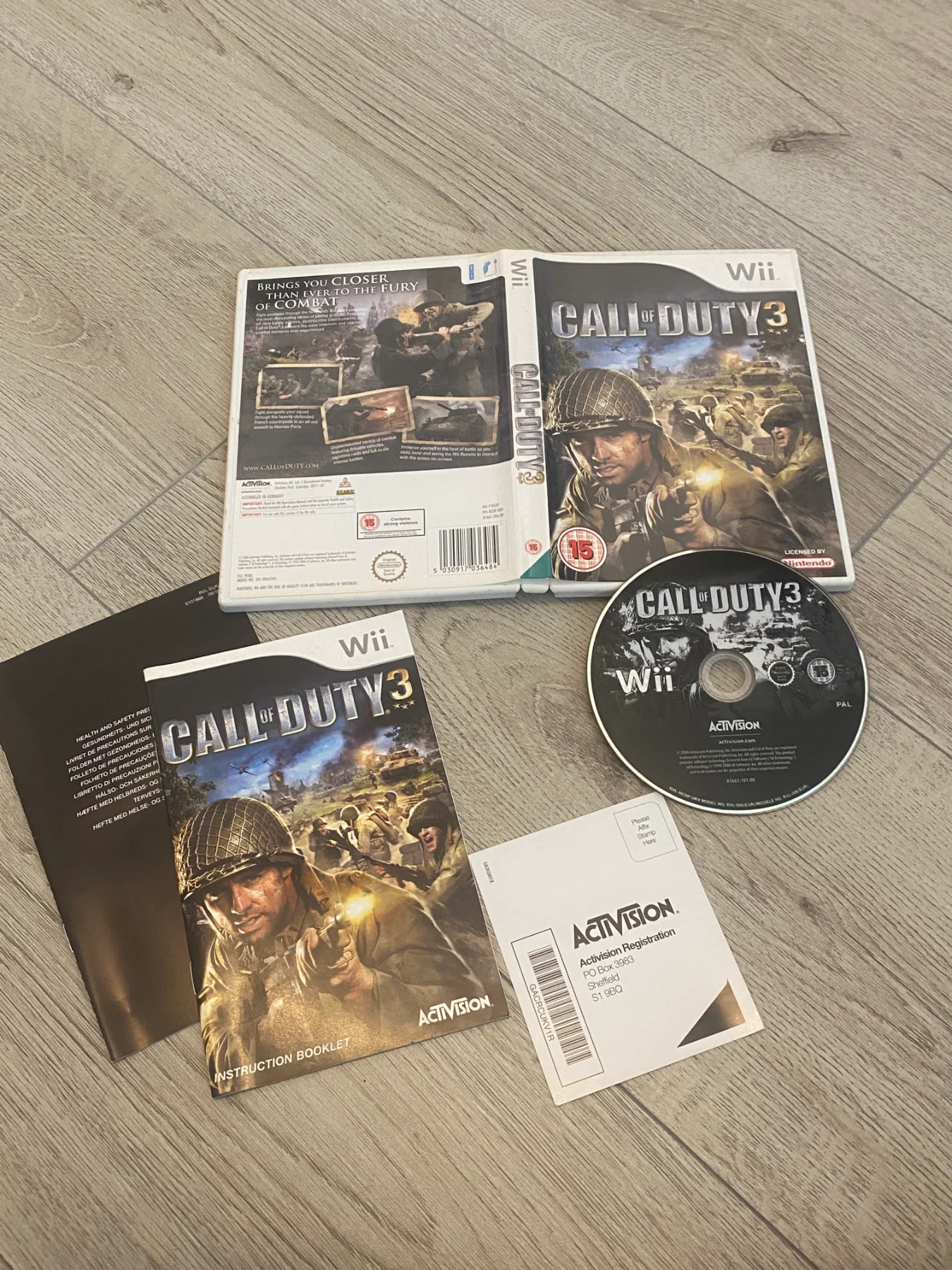Nintendo Wii - Call of Duty 3