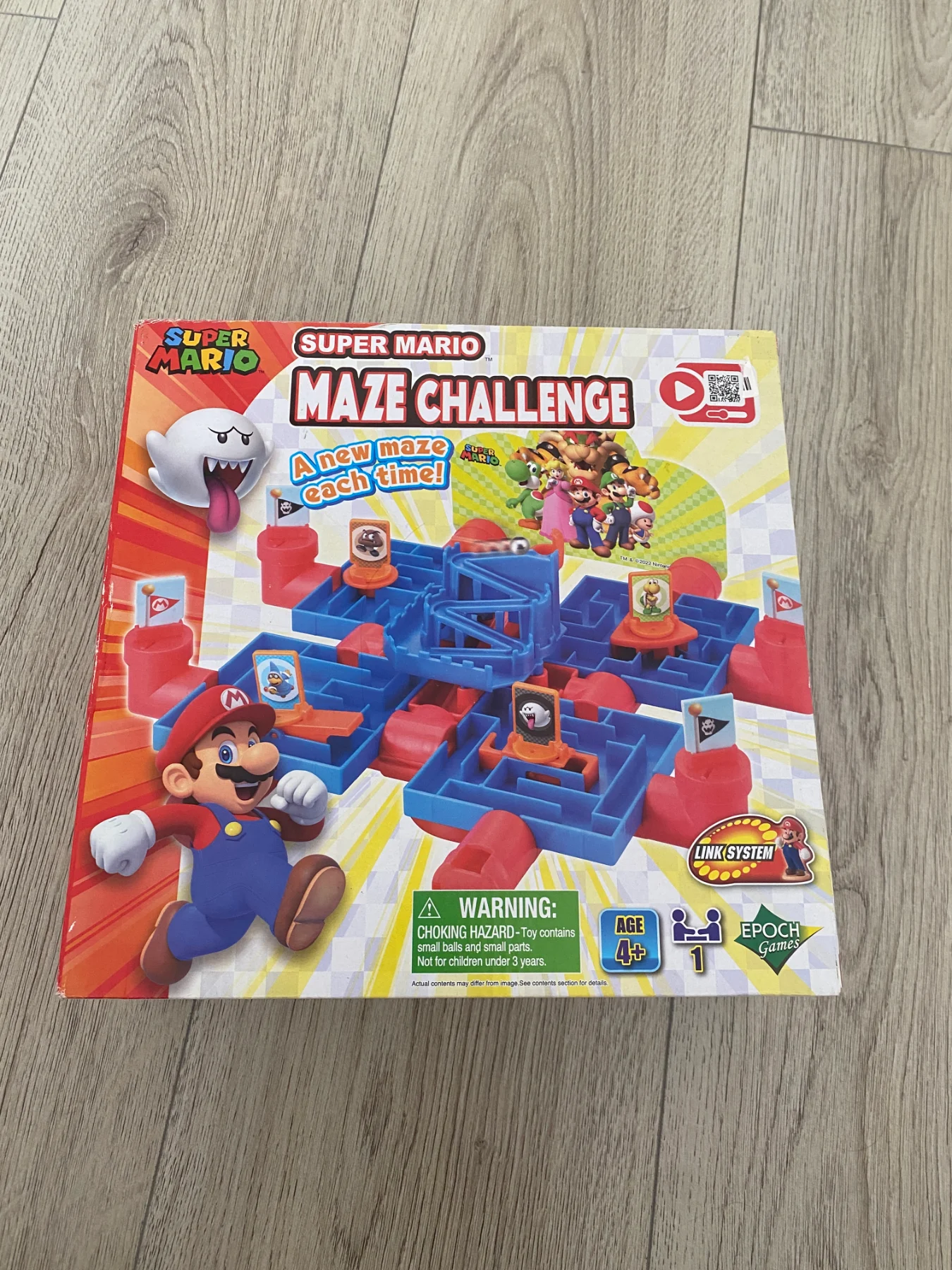 Super Mario Maze Challenge Boardgame