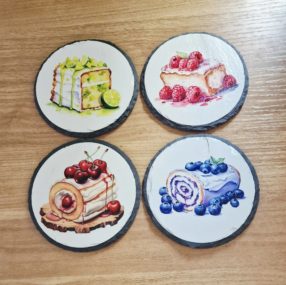 Cake coasters