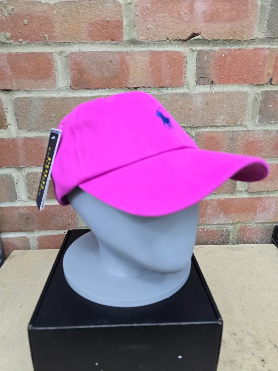 🩷 Ralph Lauren Baseball Cap – Bright Pink – New With Tags