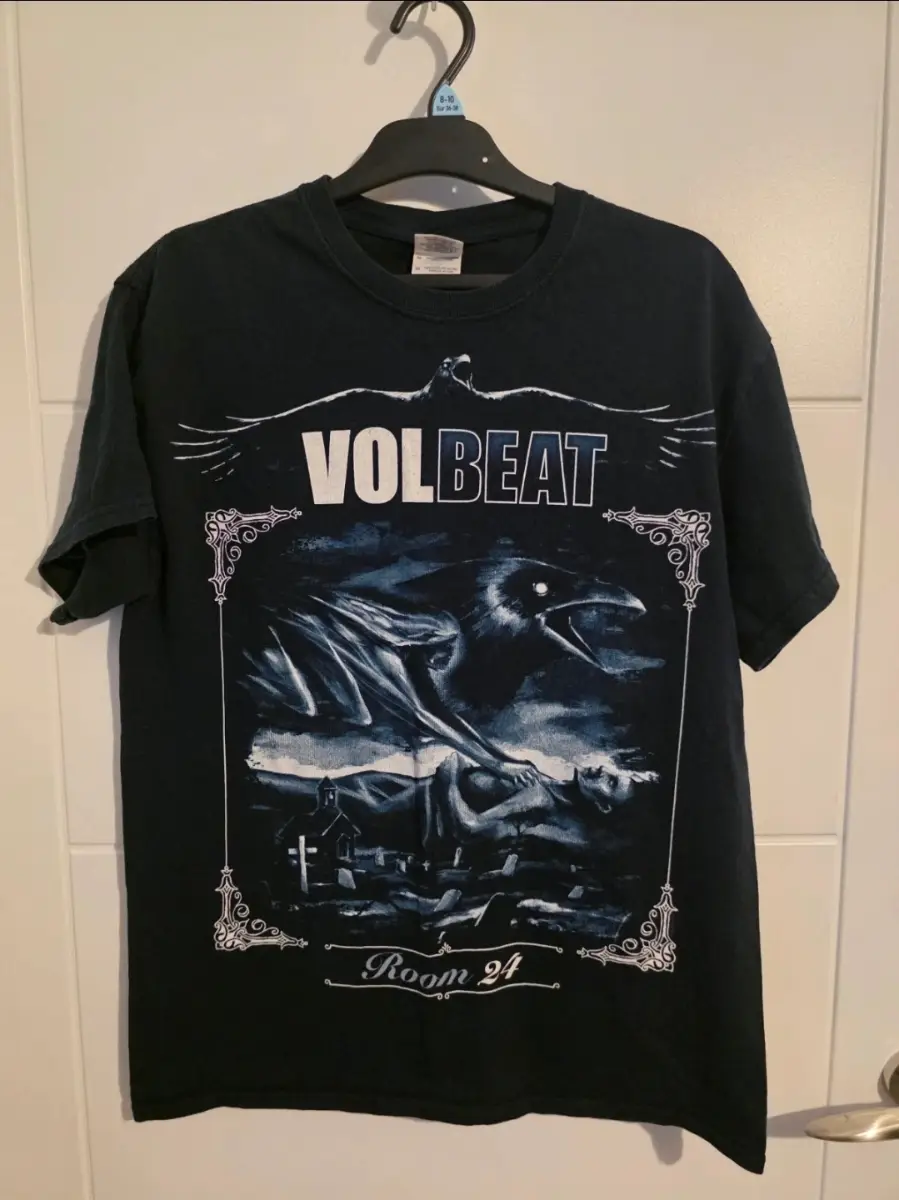 Vintage Volbeat North America 2014 Tour T-Shirt – Room 24 – Official Band Tee – Size M