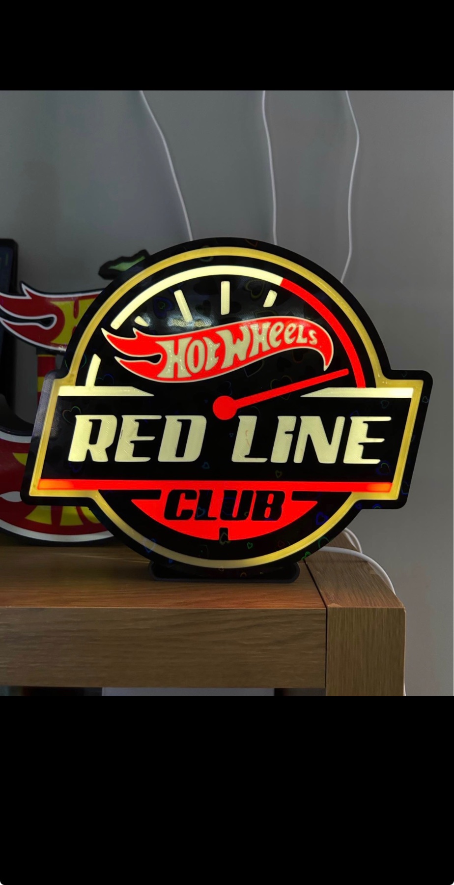Hot wheels redline light box 3d print