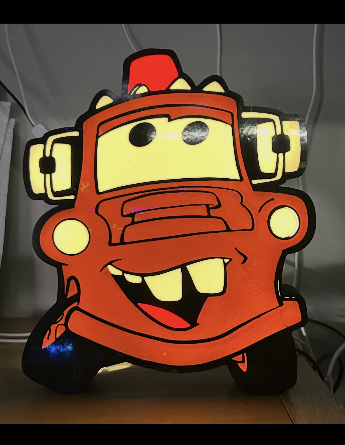 Cars mater light box 3d print