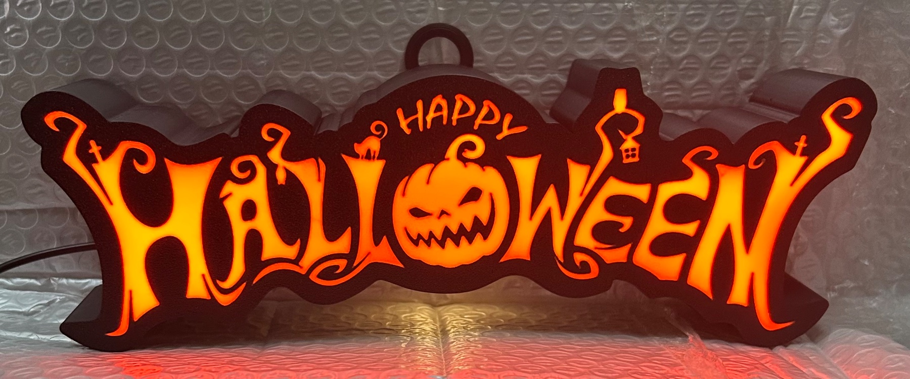Halloween light box 3d print