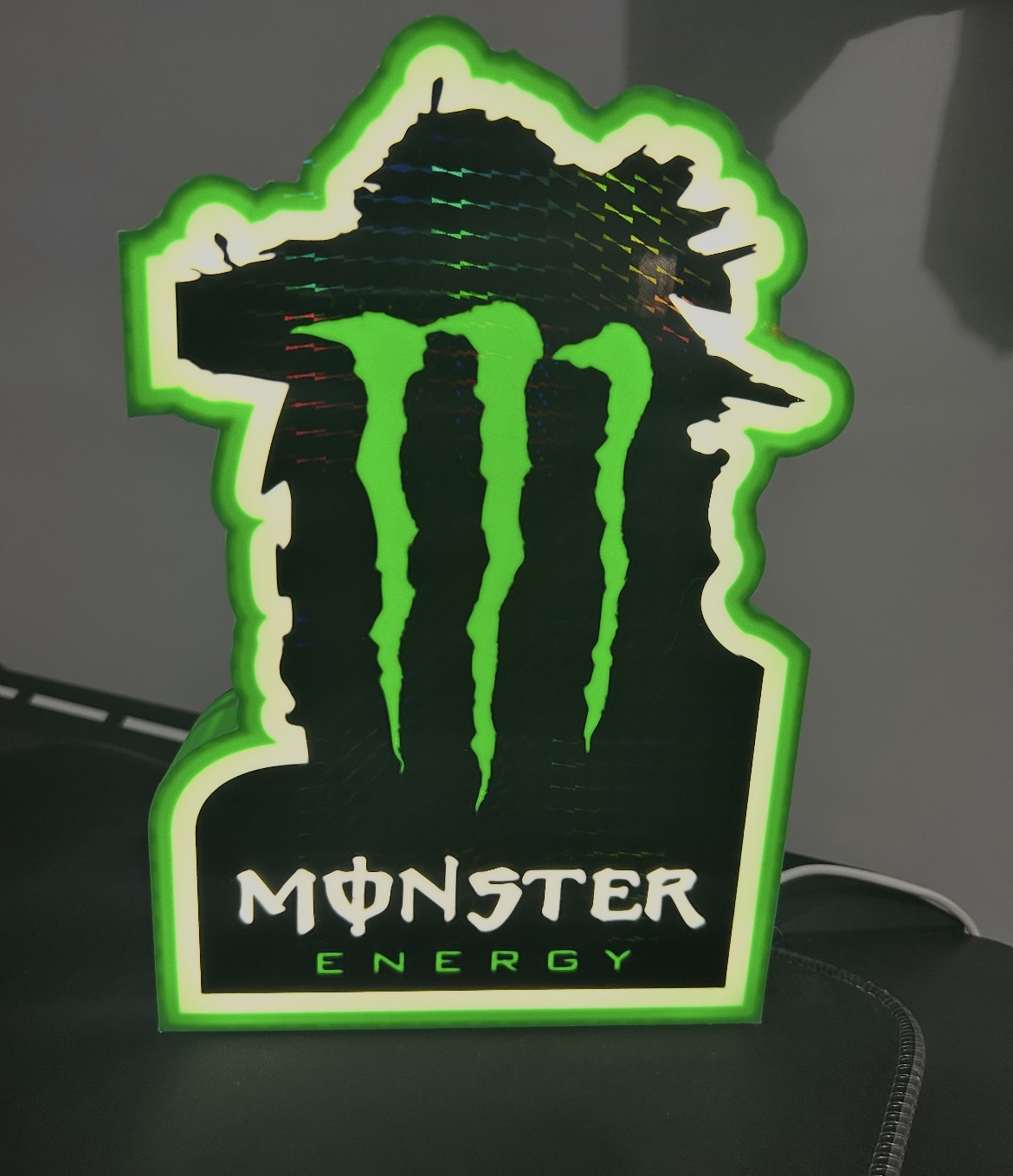Monster energy light box