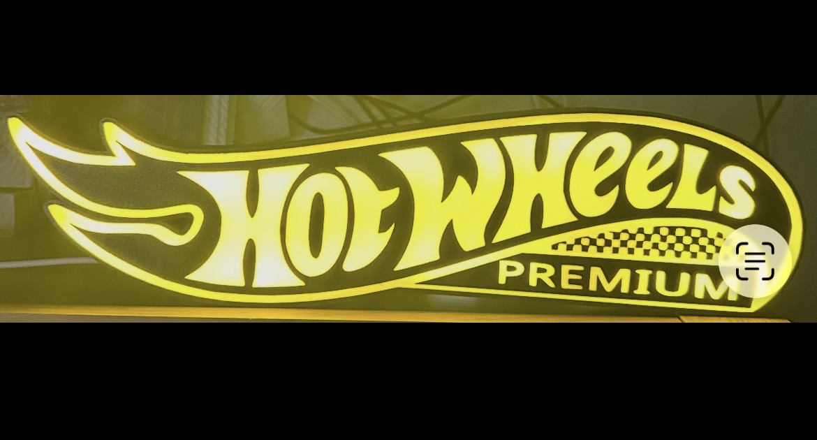 Hotwheels light box 3d print