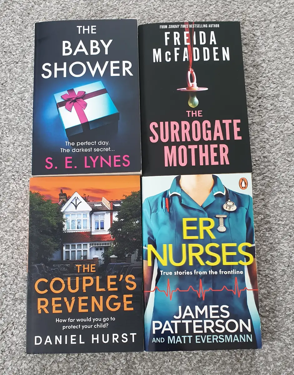 4 Book Bundle Paperback 3 Fiction And 1 Non Fiction