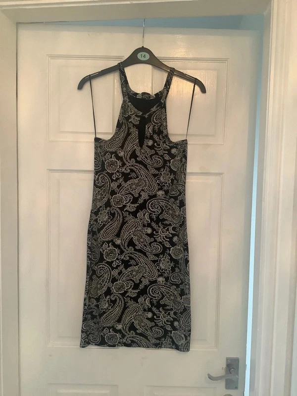 Miss Selfridge Paisley Summer Dress Size 10
