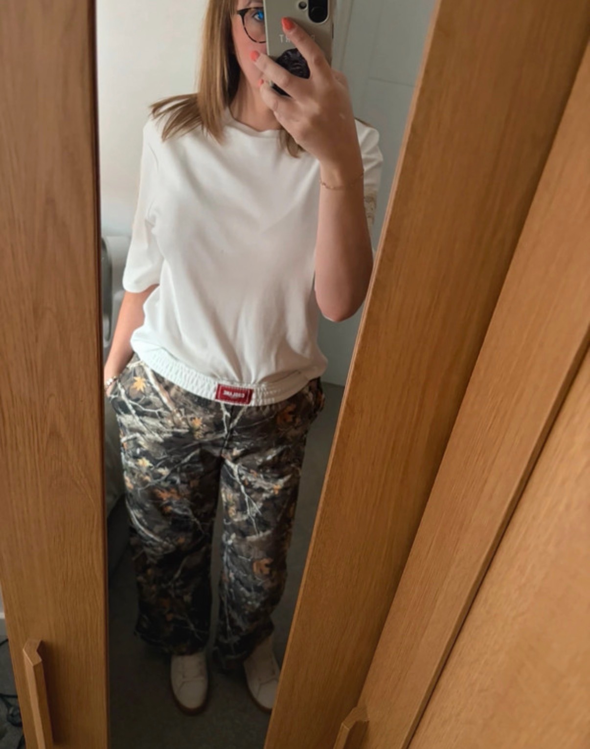 Coolane | size M | woodland wide-leg jogging trousers