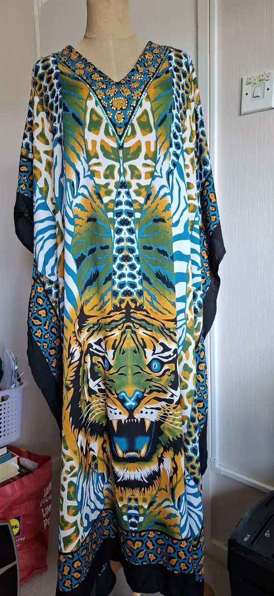 One size tiger kaftan