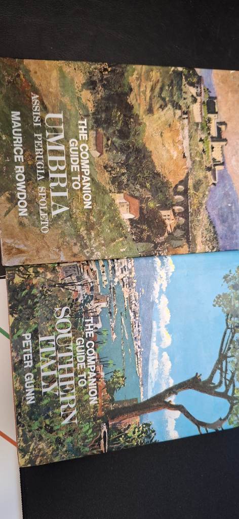 4 x vintage travel books