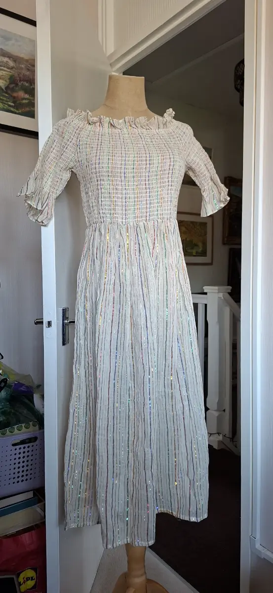 Summer elasticated dress size 14.