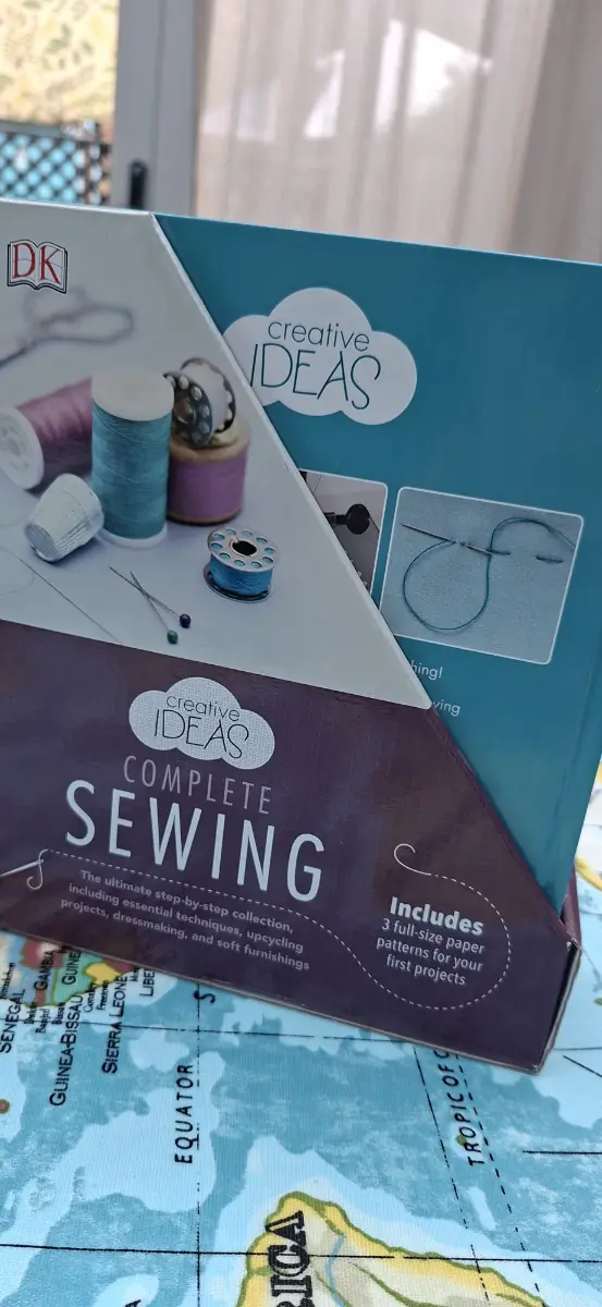 DK set of 5 sewing books and 3 patterns - unused