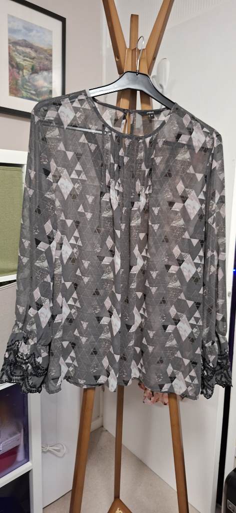Next grey blouse size 18