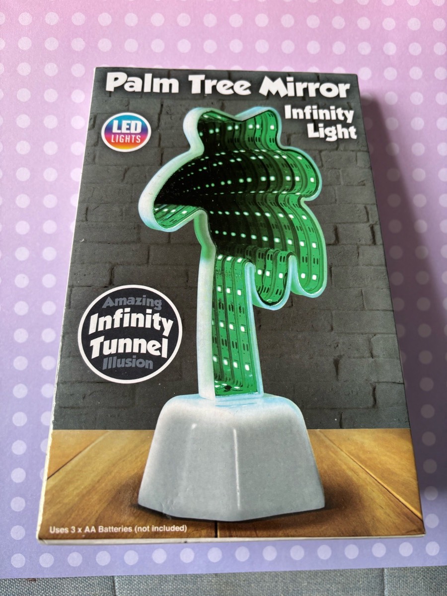 Palm Tree Mirror Infinity Light