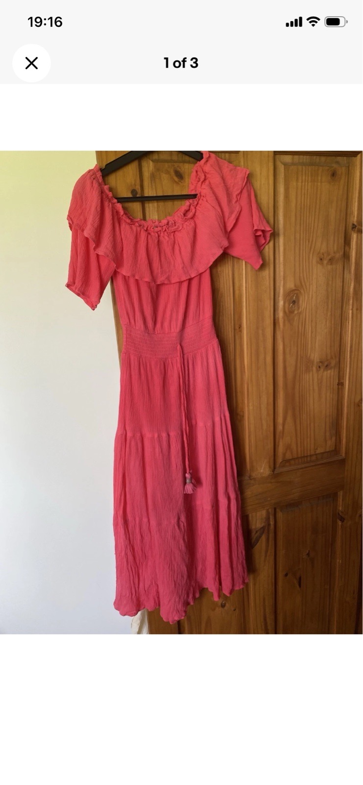 Bandeau Maxi Dress from River Island size 6