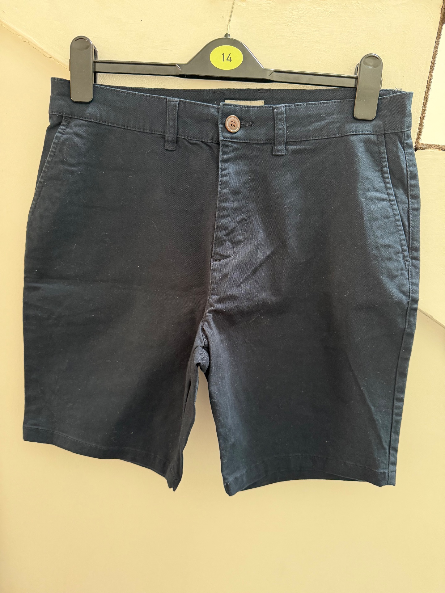 George chino navy shorts size 32