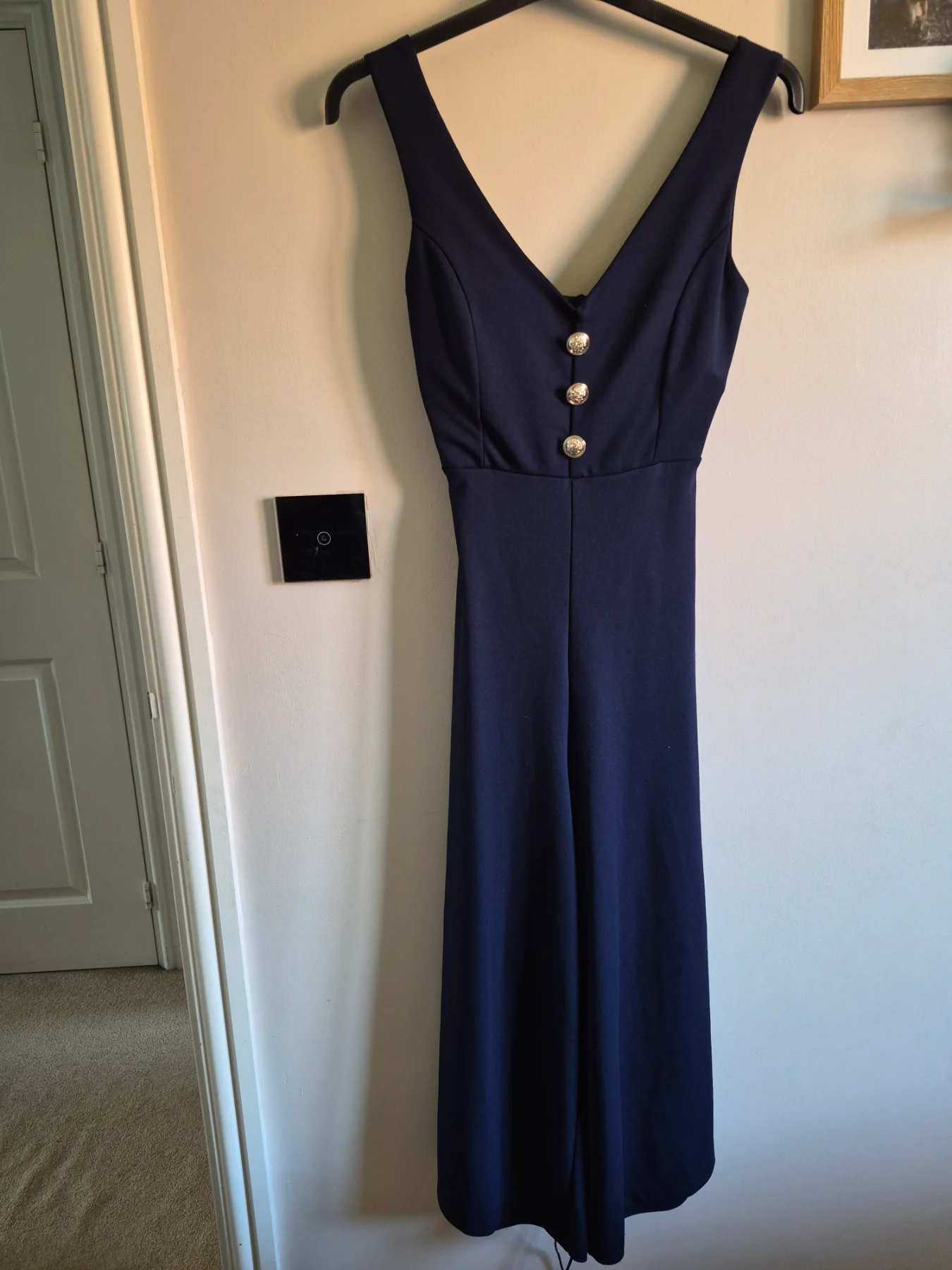 Quiz navy jumpsuit