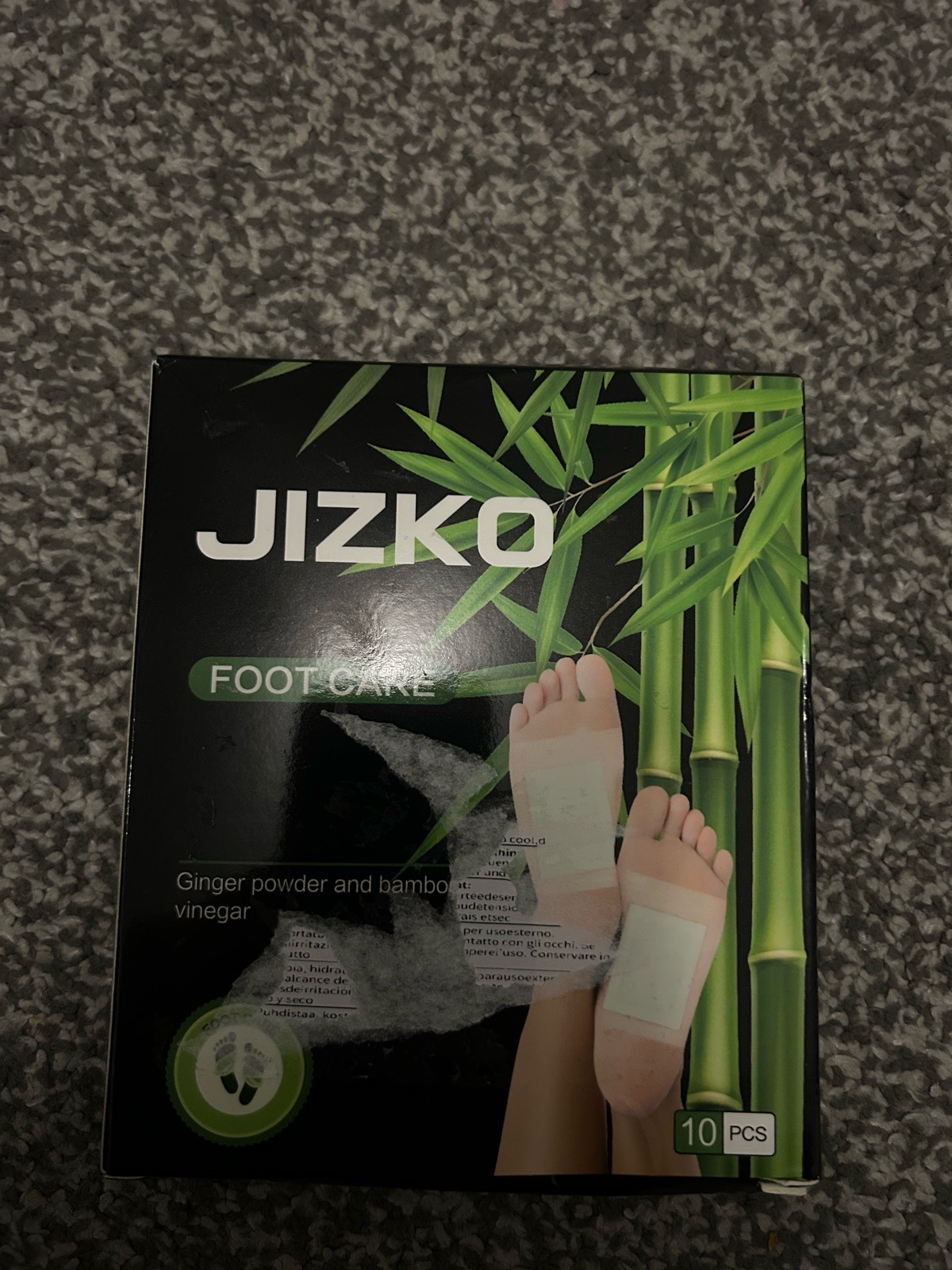 10 Pack Detox Foot Patches Pads Deep Cleansing Remove Toxins Improve Sleep