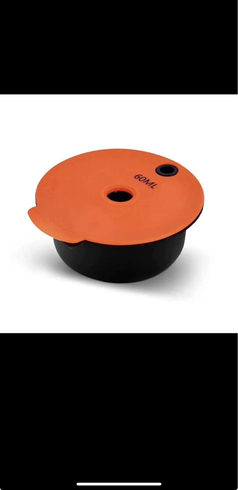 Reusable coffee pods for Tassimo and Bosch machines 60ml