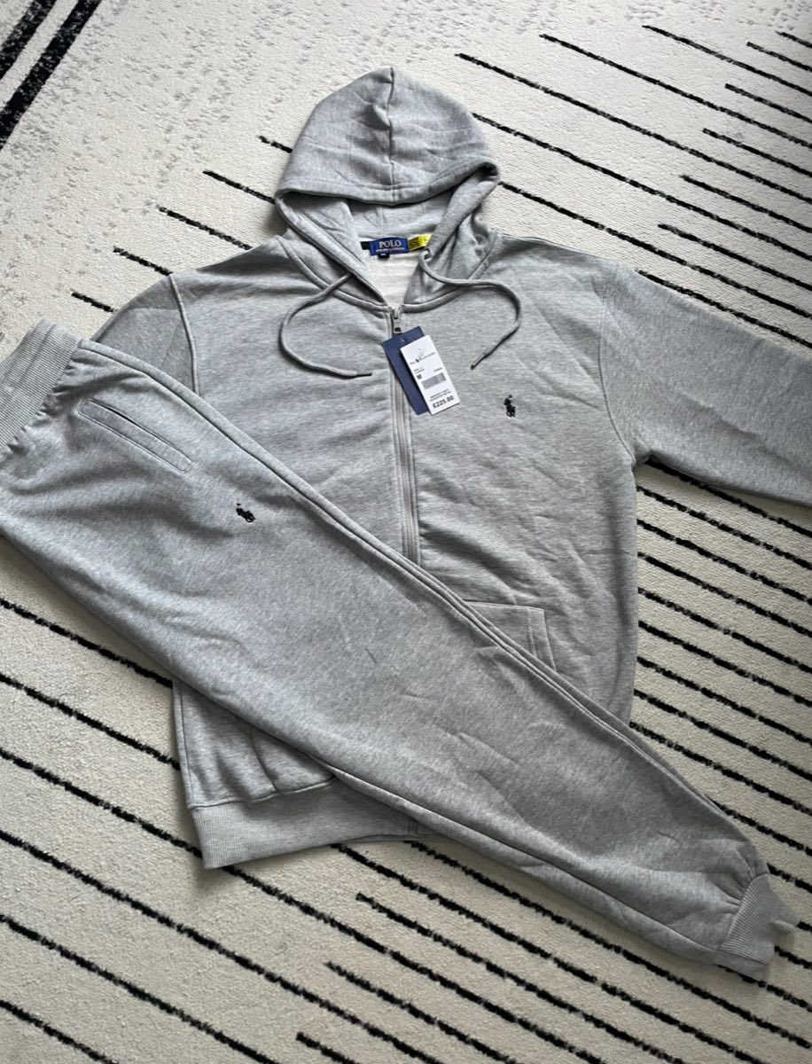 Ralph Lauren Grey TrackSuit - Size S