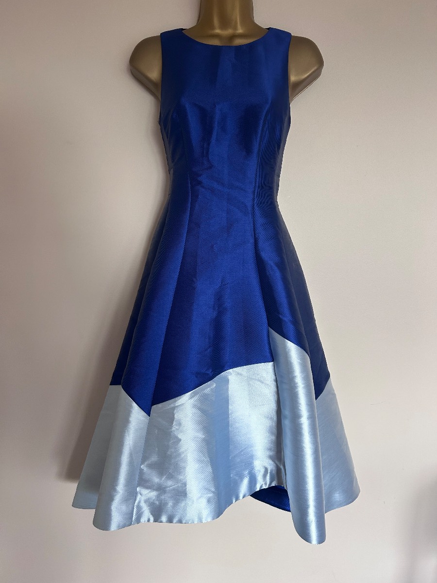 Coast Fit n Flare Special Occasion Midi Dress Size 8