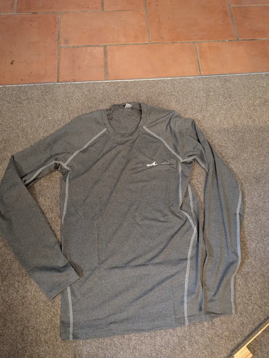 FORZA Grey Long Sleeve Activewear Base Layer Top | Men's Size L | BNWT