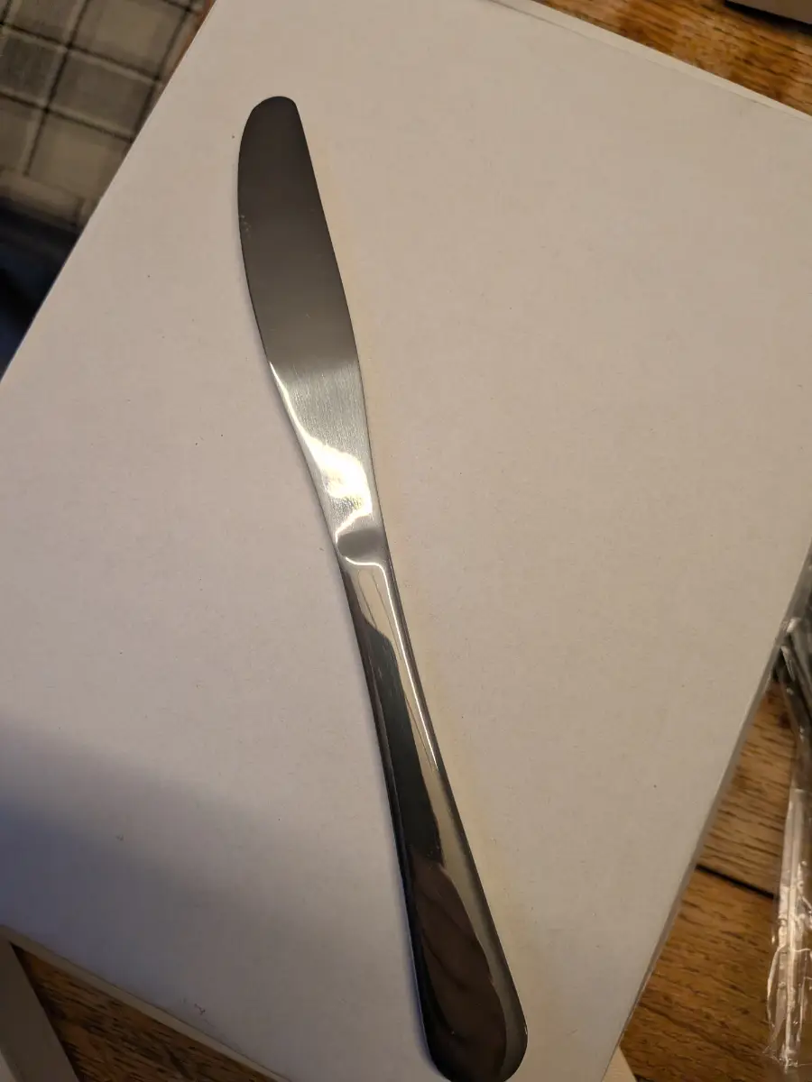 12pc Stainless Steel Flatware Dinner Knives Set - Brand New In Box