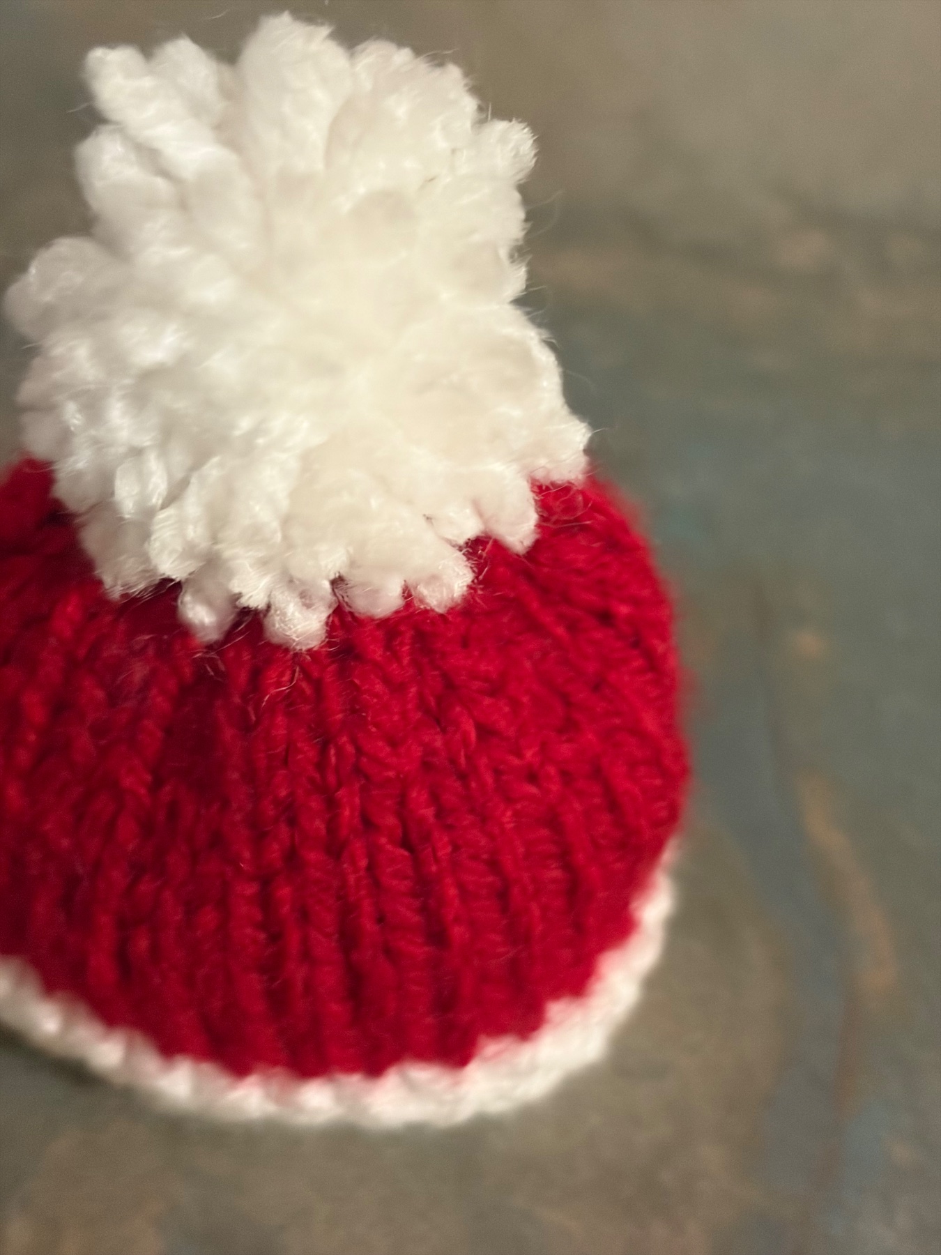 Christmas Ferrero Roche Santa  hats hand knitted x 10