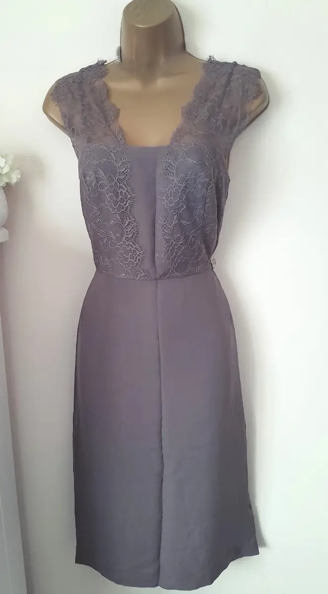 size 14 L.K. Bennett 100% fine silk dress