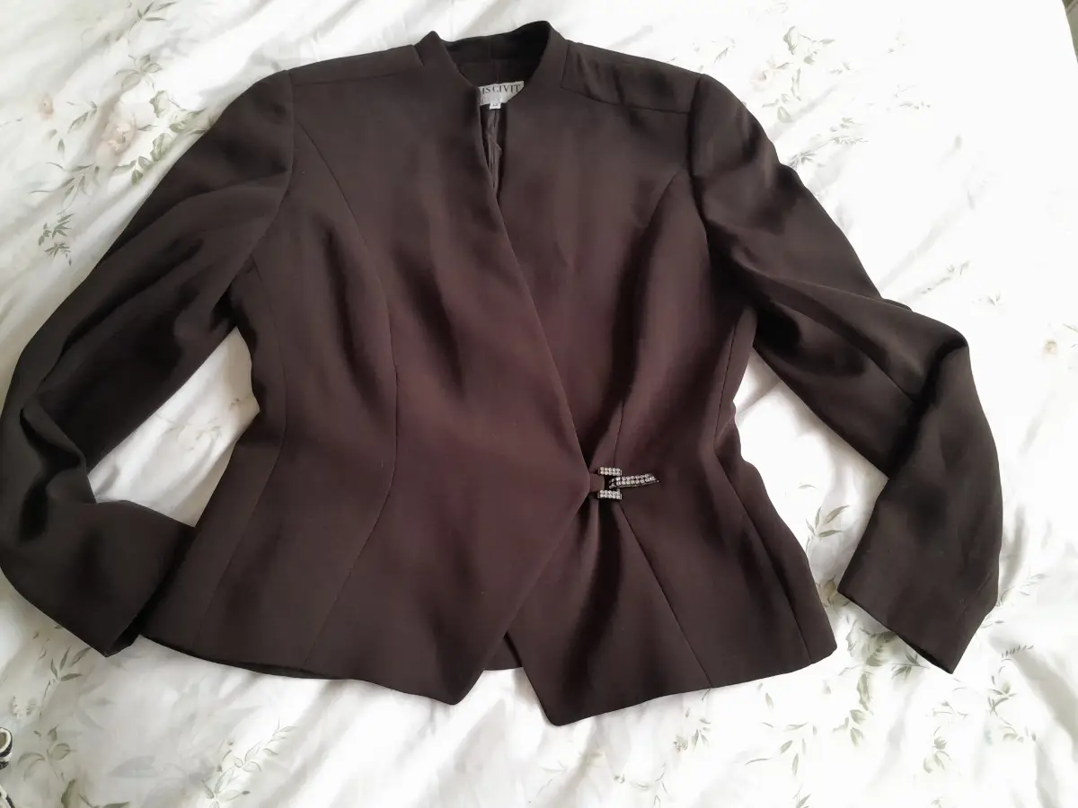 size 12 Luis Civit barcelona beautiful smart evening jacket