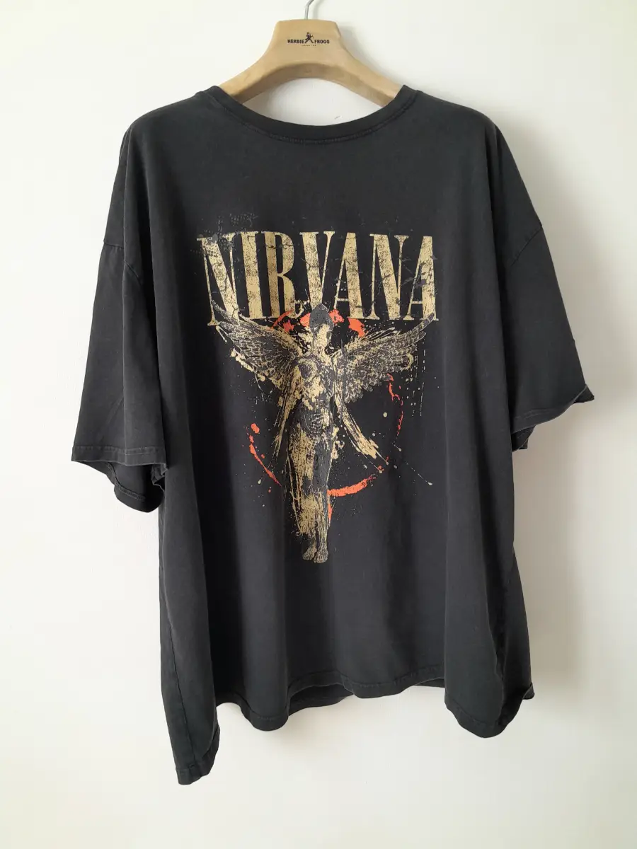 Nirvana tshirt XXL 100%cotton 50-52" chest