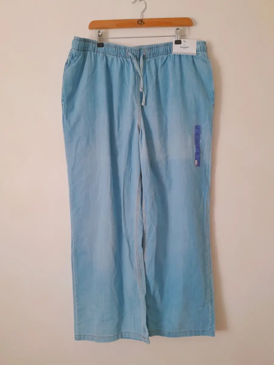 NWT size 16 jogger jeans wide leg elasticated waist