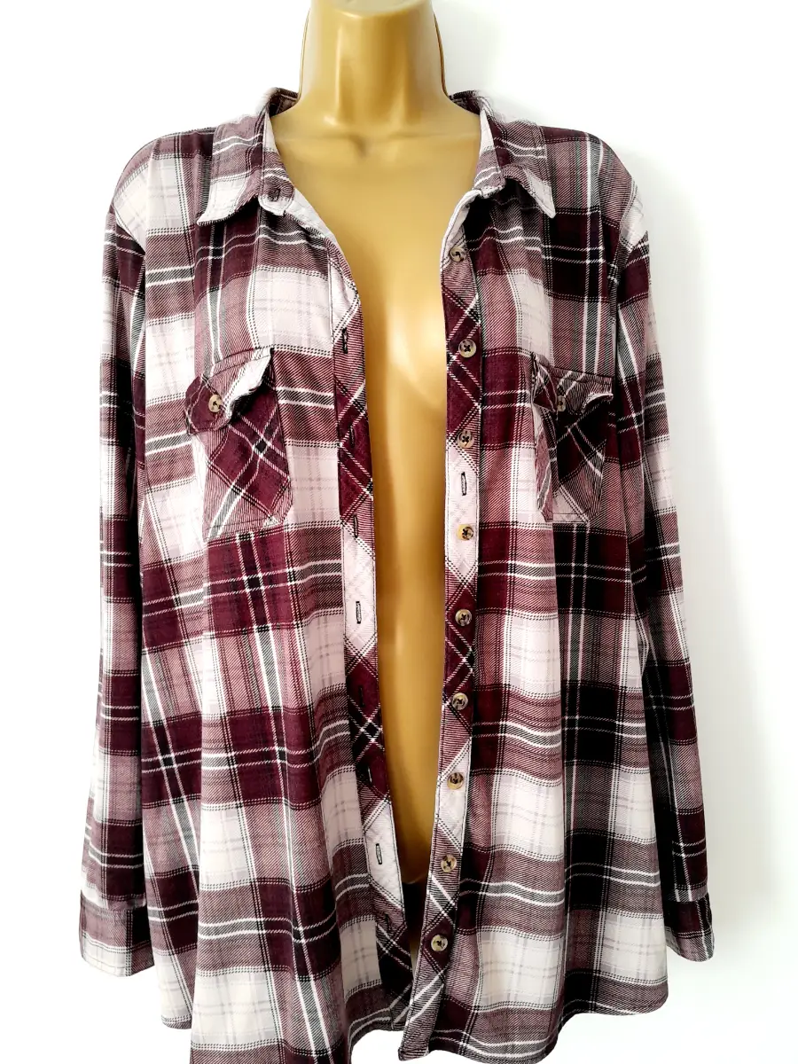 size 18-20 check shirt