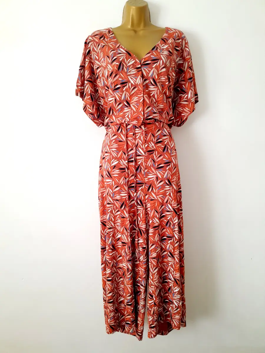 NWT seasalt size 24 rose trellis jumpsuit oorganic cotton rrp £65.95